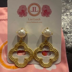Lisi Lerch earrings. NEVER worn. Still in original packaging.